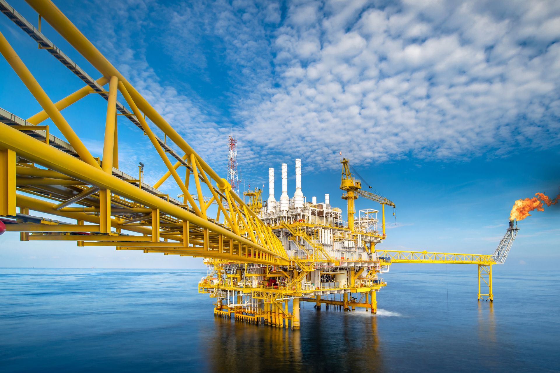Oil and Gas crewing support on various offshore projects